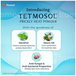 Tetmosol Prickly Heat Menthol Powder 150Gm